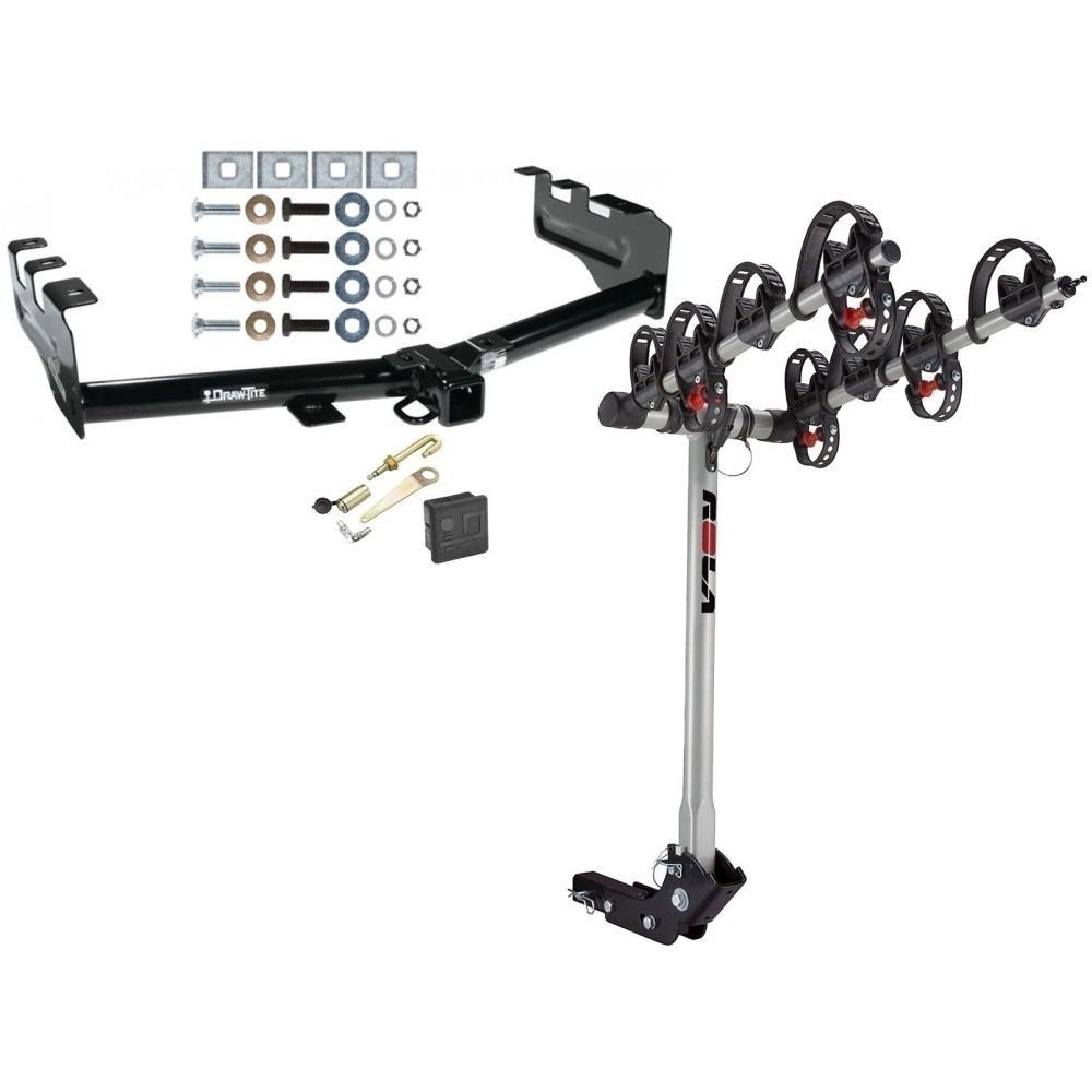 Custom Fit Trailer Hitch 4 Bike Carrier Security J-Pin Rubber Hitch Plug Cover Installation Hardware Installation Instructions 75521 59401 63201 7010 Draw-Tite Trailer Tow Hitch 99-13 Chevy Silverado GMC Sierra 1500 2500 LD 4 Bike Rack Hitch Lock and Cov Trailer Tow Hitch For 99-13 Chevy Silverado GMC Sierra 1500 2500 LD 4 Bike Rack w/ Hitch Lock and Cover