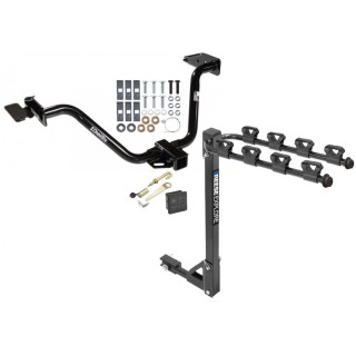 Custom Fit Trailer Hitch 4 Bike Carrier Security J-Pin Rubber Hitch Plug Cover Installation Hardware Installation Instructions 75522 1393100G 63201 7010 Draw-Tite Trailer Tow Hitch 4 Bike Rack 04-08 Chrysler Pacifica tilt away adult or child arms fold do Trailer Tow Hitch w/ 4 Bike Rack For 04-08 Chrysler Pacifica tilt away adult or child arms fold down carrier w/ Lock and Cover