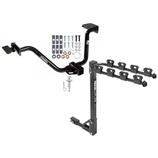 Custom Fit Trailer Hitch 4 Bike Carrier Installation Hardware Installation Instructions 75522 1393100G Draw-Tite Trailer Tow Hitch 4 Bike Rack 04-08 Chrysler Pacifica tilt away adult or child arms fold down carrier 04 05 06 07 08 2004 2005 2006 2007 2008 Trailer Tow Hitch w/ 4 Bike Rack For 04-08 Chrysler Pacifica tilt away adult or child arms fold down carrier