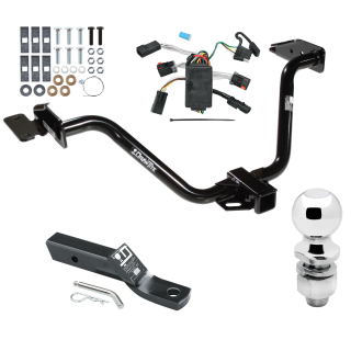Custom Fit Trailer Hitch Wiring Harness (Plug & Play) 2" Drop Ball-Mount w/ Pin/Clip 2" Chrome Ball Installation Hardware Installation Instructions 75522 118303 23 63845 Draw-Tite Trailer Tow Hitch 04-08 Chrysler Pacifica Complete Package W Trailer Tow Hitch For 04-08 Chrysler Pacifica Complete Package w/ Wiring and 2" Ball