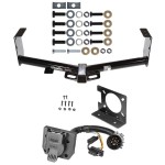 Custom Fit Trailer Hitch Wiring Harness (Plug & Play) Installation Hardware Installation Instructions 75527 74682 Draw-Tite Trailer Hitch Wiring Kit 07-21 Toyota Tundra Factory 7-Way Pin Blade RV 4-Flat Plug Harness Light Bracket 07 08 09 10 11 12 13 Trailer Hitch w/ Wiring Kit For 07-21 Toyota Tundra w/ Factory 7-Way Pin Blade RV 4-Flat Plug Harness Light w/ Bracket