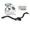 Trailer Tow Hitch For 13-17 Buick Enclave Chevy Traverse GMC Acadia w/ Wiring Harness Kit