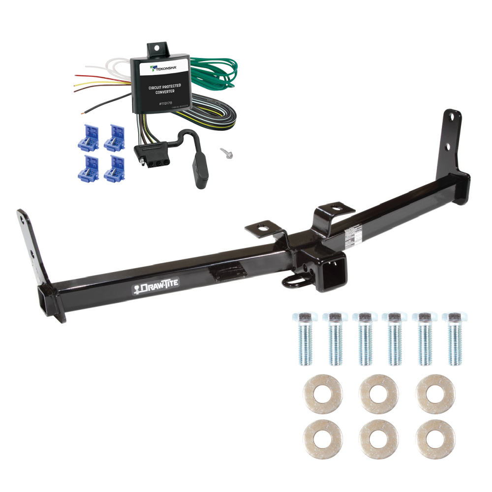 Custom Fit Trailer Hitch Wiring Harness (Requires Splicing) Installation Hardware Installation Instructions 75529 119178 Draw-Tite Trailer Tow Hitch 07-09 Suzuki XL-7 Wiring Harness Kit 07 08 09 2007 2008 2009 Trailer Tow Hitch For 07-09 Suzuki XL-7 w/ Wiring Harness Kit