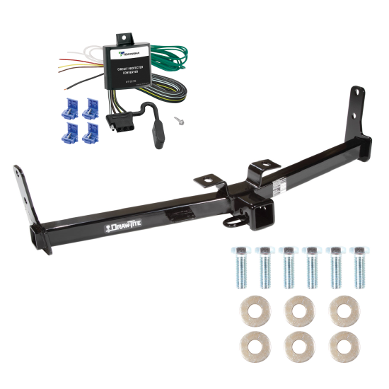 Custom Fit Trailer Hitch Wiring Harness (Requires Splicing) Installation Hardware Installation Instructions 75529 119178 Draw-Tite Trailer Tow Hitch 07-09 Suzuki XL-7 Wiring Harness Kit 07 08 09 2007 2008 2009 Trailer Tow Hitch For 07-09 Suzuki XL-7 w/ Wiring Harness Kit