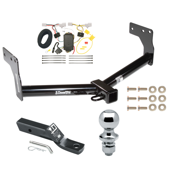 Custom Fit Trailer Hitch Wiring Harness (Plug & Play) 2" Drop Ball-Mount w/ Pin/Clip 1-7/8" Chrome Ball Installation Hardware Installation Instructions 75531 118520 23 63816 Draw-Tite Trailer Tow Hitch 07-15 Mazda CX-9 Complete Package Wiri Trailer Tow Hitch For 07-15 Mazda CX-9 Complete Package w/ Wiring and 1-7/8" Ball