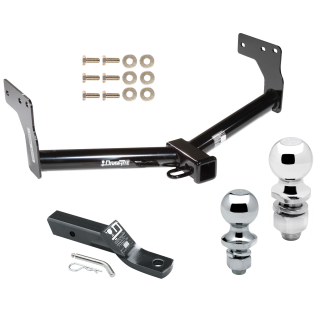Custom Fit Trailer Hitch 2" Drop Ball-Mount w/ Pin/Clip 1-7/8" and 2" Chrome Ball Installation Hardware Installation Instructions 75531 23 63845 63816 Draw-Tite Trailer Tow Hitch 07-15 Mazda CX-9 Receiver 1-7/8" and 2" Ball 07 08 Trailer Tow Hitch For 07-15 Mazda CX-9 Receiver w/ 1-7/8" and 2" Ball