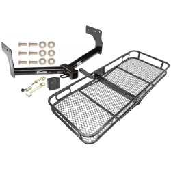 Trailer Tow Hitch For 07-15 Mazda CX-9 Basket Cargo Carrier Platform Hitch Lock and Cover