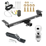 Custom Fit Trailer Hitch Wiring Harness (Plug & Play) 2" Drop Ball-Mount w/ Pin/Clip 2" Chrome Ball Installation Hardware Installation Instructions 75540 118255 23 63845 Draw-Tite Trailer Tow Hitch 16-22 Lexus RX350 16-21 RX450h Complete Pa Trailer Tow Hitch For 16-22 Lexus RX350 16-21 RX450h Complete Package w/ Wiring and 2" Ball