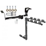 Custom Fit Trailer Hitch 4 Bike Carrier Installation Hardware Installation Instructions 75547 1393100G Draw-Tite Trailer Tow Hitch 4 Bike Rack 07-11 Honda CRV tilt away adult or child arms fold down carrier 07 08 09 10 11 2007 2008 2009 2010 2011 Trailer Tow Hitch w/ 4 Bike Rack For 07-11 Honda CRV tilt away adult or child arms fold down carrier