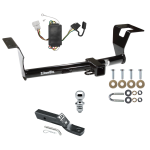Custom Fit Trailer Hitch Wiring Harness (Plug & Play) 2" Drop Ball-Mount w/ Pin/Clip 1-7/8" Chrome Ball Installation Hardware Installation Instructions 75547 118427 23 63816 Draw-Tite Trailer Tow Hitch 07-11 Honda CR-V Complete Package Wiri Trailer Tow Hitch For 07-11 Honda CR-V Complete Package w/ Wiring and 1-7/8" Ball