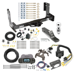 Custom Fit Trailer Hitch Class 3 Class 3 Ball Mount and 2" Chrome Ball w/ Pin/Clip Wiring Harness (Plug & Play) 4-Way to 7-Way adapter w/ mounting bracket and screws Tekonsha Prodigy P3 Proportional Brake Control For 1-4 Axles Wiring Kit for 4 to Trailer Hitch and Brake Control Kit For 07-13 Mercedes-Benz Sprinter Freightliner 2500 3500 07-09 Dodge Sprinter 3500 w/ Tekonsha Prodigy P3 Controller 7-Way RV Wiring Harness Complete System Receiver 2" Tow Ball w/o factory step bumper