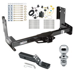 Trailer Tow Hitch For 07-22 Mercedes-Benz Freightliner Sprinter 2500 3500 07-09 Dodge Sprinter 3500 Complete Package w/ Wiring and 1-7/8" Ball without Factory Step Bumper Trailer Tow Hitch For 07-22 Mercedes-Benz Freightliner Sprinter 2500 3500 07-09 Dodge Sprinter 3500 Complete Package w/ Wiring and 1-7/8" Ball without Factory Step Bumper