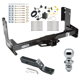 Custom Fit Trailer Hitch Wiring Harness (Plug & Play) 2" Drop Ball-Mount w/ Pin/Clip 1-7/8" Chrome Ball Installation Hardware Installation Instructions  75549 118650 23 63816 Draw-Tite Trailer Tow Hitch 07-22 Mercedes-Benz Freightliner Sprin Trailer Tow Hitch For 07-22 Mercedes-Benz Freightliner Sprinter 2500 3500 07-09 Dodge Sprinter 3500 Complete Package w/ Wiring and 1-7/8" Ball without Factory Step Bumper