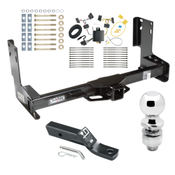 Trailer Tow Hitch For 07-22 Mercedes-Benz Freightliner Sprinter 2500 3500 07-09 Dodge Sprinter 3500 Complete Package w/ Wiring and 2" Ball Trailer Tow Hitch For 07-22 Mercedes-Benz Freightliner Sprinter 2500 3500 07-09 Dodge Sprinter 3500 Complete Package w/ Wiring and 2" Ball