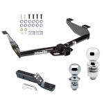 Custom Fit Trailer Hitch 2" Drop Ball-Mount w/ Pin/Clip 1-7/8" and 2" Chrome Ball Installation Hardware Installation Instructions 75550 23 63845 63816 Draw-Tite Trailer Tow Hitch 01-10 Chevy Silverado GMC Sierra 2500 3500 HD Receiver 1-7/8 Trailer Tow Hitch For 01-10 Chevy Silverado GMC Sierra 2500 3500 HD Receiver w/ 1-7/8" and 2" Ball