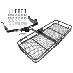 Trailer Tow Hitch For 01-10 Chevy Silverado GMC Sierra 2500 3500 3500 Basket Cargo Carrier Platform w/ Hitch Pin