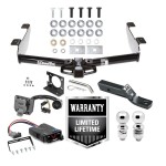 Trailer Hitch Brake Control Wiring Package For 07-10 Chevy Silverado GMC Sierra 2500 HD 3500 w/ Dual 2" and 2- 5/16" Ball 2" Drop Mount 7-Way Pin Blade RV Controller Trailer Hitch Brake Control Wiring Package For 07-10 Chevy Silverado GMC Sierra 2500 HD 3500 w/ Dual 2" and 2- 5/16" Ball 2" Drop Mount 7-Way Pin Blade RV Controller
