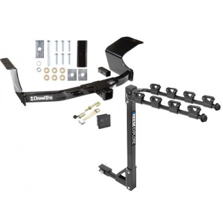 Custom Fit Trailer Hitch 4 Bike Carrier Security J-Pin Rubber Hitch Plug Cover Installation Hardware Installation Instructions  75555 1393100G 63201 7010 Draw-Tite Trailer Tow Hitch 4 Bike Rack 07-13 Mitsubishi Outlander tilt away adult or child arms fold Trailer Tow Hitch w/ 4 Bike Rack For 07-13 Mitsubishi Outlander tilt away adult or child arms fold down carrier w/ Lock and Cover