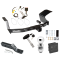 Custom Fit Trailer Hitch Wiring Harness (Plug & Play) 2" Drop Ball-Mount w/ Pin/Clip 2" Chrome Ball Security Lock Pin Rubber Hitch Plug Cover Installation Hardware Installation Instructions 75555 118518 23 63845 580407 7010 Draw-Tite Traile Trailer Tow Hitch For 07-13 Mitsubishi Outlander Deluxe Package Wiring 2" Ball and Lock