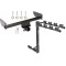 Custom Fit Trailer Hitch 4 Bike Carrier Installation Hardware Installation Instructions 75556 1393100G Draw-Tite Trailer Tow Hitch 4 Bike Rack 08-15 Chevy Captiva Sport Saturn Vue tilt away adult or child arms fold down carrier 08 09 10 11 12 13 14 15 20 Trailer Tow Hitch w/ 4 Bike Rack For 08-15 Chevy Captiva Sport Saturn Vue tilt away adult or child arms fold down carrier