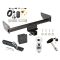 Trailer Tow Hitch For 2012 Chevy Captiva Sport 08-09 Saturn Vue Deluxe Package Wiring 2" Ball and Lock