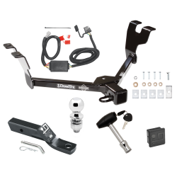 Trailer Tow Hitch For 05-09 Subaru Outback 05-07 Legacy Wagon Deluxe Package Wiring 2" Ball and Lock