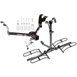 Trailer Tow Hitch For 05-09 Subaru Legacy Outback Sedan and Wagon Platform Style 2 Bike Rack w/ Anti Rattle Hitch Lock Trailer Tow Hitch For 05-09 Subaru Legacy Outback Sedan and Wagon Platform Style 2 Bike Rack w/ Anti Rattle Hitch Lock