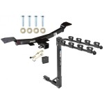 Custom Fit Trailer Hitch 4 Bike Carrier Security J-Pin Rubber Hitch Plug Cover Installation Hardware Installation Instructions 75561 1393100G 63201 7010 Draw-Tite Trailer Tow Hitch 4 Bike Rack 05-10 Hyundai Tucson 05-10 KIA Sportage tilt away adult or ch Trailer Tow Hitch w/ 4 Bike Rack For 05-10 Hyundai Tucson 05-10 KIA Sportage tilt away adult or child arms fold down carrier w/ Lock and Cover