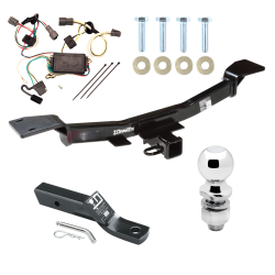 Trailer Tow Hitch For 05-09 Hyundai Tucson Complete Package w/ Wiring and 2" Ball Trailer Tow Hitch For 05-09 Hyundai Tucson Complete Package w/ Wiring and 2" Ball