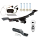 Trailer Tow Hitch For 05-10 KIA Sportage 6 Cyl Complete Package w/ Wiring and 2" Ball