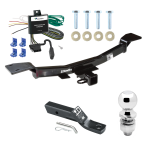 Custom Fit Trailer Hitch Wiring Harness (Requires Splicing) 2" Drop Ball-Mount w/ Pin/Clip 2" Chrome Ball Installation Hardware Installation Instructions 75561 119178 23 63845 Draw-Tite Trailer Tow Hitch 05-10 KIA Sportage 4 Cyl Complete Packag Trailer Tow Hitch For 05-10 KIA Sportage 4 Cyl Complete Package w/ Wiring and 2" Ball