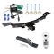 Trailer Tow Hitch For 05-10 KIA Sportage 4 Cyl Complete Package w/ Wiring and 2" Ball