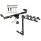 Custom Fit Trailer Hitch 4 Bike Carrier Security J-Pin Rubber Hitch Plug Cover Installation Hardware Installation Instructions 75563 1393100G 63201 7010 Draw-Tite Trailer Tow Hitch 4 Bike Rack 07-09 Acura RDX tilt away adult or child arms fold down carri Trailer Tow Hitch w/ 4 Bike Rack For 07-09 Acura RDX tilt away adult or child arms fold down carrier w/ Lock and Cover