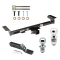 Custom Fit Trailer Hitch 2" Drop Ball-Mount w/ Pin/Clip 1-7/8" and 2" Chrome Ball Installation Hardware Installation Instructions 75563 23 63845 63816 Draw-Tite Trailer Tow Hitch 07-09 Acura RDX Receiver 1-7/8" and 2" Ball 07 08 Trailer Tow Hitch For 07-09 Acura RDX Receiver w/ 1-7/8" and 2" Ball