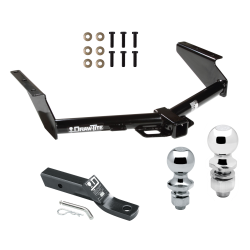 Trailer Tow Hitch For 08-12 Jeep Liberty Receiver w/ 1-7/8" and 2" Ball Trailer Tow Hitch For 08-12 Jeep Liberty Receiver w/ 1-7/8" and 2" Ball