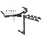 Custom Fit Trailer Hitch 4 Bike Carrier Installation Hardware Installation Instructions 75586 1393100G Draw-Tite Trailer Tow Hitch 4 Bike Rack 08-13 Toyota Highlander tilt away adult or child arms fold down carrier 08 09 10 11 12 13 2008 2009 2010 2011 2 Trailer Tow Hitch w/ 4 Bike Rack For 08-13 Toyota Highlander tilt away adult or child arms fold down carrier