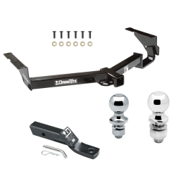 Trailer Tow Hitch For 08-13 Toyota Receiver w/ 1-7/8" and 2" Ball