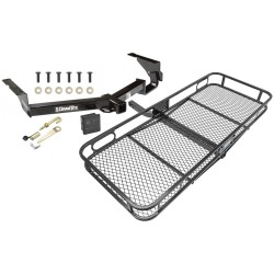 Trailer Tow Hitch For 08-13 Toyota Highlander Basket Cargo Carrier Platform Hitch Lock and Cover