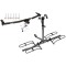 Trailer Tow Hitch For 01-08 Acura MDX Honda Pilot Platform Style 2 Bike Rack w/ Anti Rattle Hitch Lock