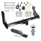 Custom Fit Trailer Hitch Wiring Harness (Plug & Play) 2" Drop Ball-Mount w/ Pin/Clip 1-7/8" Chrome Ball Installation Hardware Installation Instructions 75601 118649 23 63816 Draw-Tite Trailer Tow Hitch 14-22 Mercedes-Benz Freightliner Sprin Trailer Tow Hitch For 14-22 Mercedes-Benz Freightliner Sprinter 2500 3500 Complete Package w/ Wiring and 1-7/8" Ball with factory step bumper