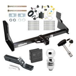 Trailer Tow Hitch For 14-22 Mercedes-Benz Freightliner Sprinter 2500 3500 Deluxe Package Wiring 2" Ball and Lock Trailer Tow Hitch For 14-22 Mercedes-Benz Freightliner Sprinter 2500 3500 Deluxe Package Wiring 2" Ball and Lock