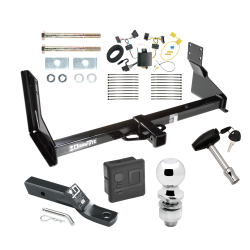 Trailer Tow Hitch For 07-13 Mercedes-Benz Freightliner 07-09 Dodge Sprinter 2500 3500 Deluxe Package Wiring 2" Ball and Lock Trailer Tow Hitch For 07-13 Mercedes-Benz Freightliner 07-09 Dodge Sprinter 2500 3500 Deluxe Package Wiring 2" Ball and Lock