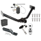 Trailer Tow Hitch For 07-13 Acura MDX without Full Size Spare Deluxe Package Wiring 2" Ball and Lock