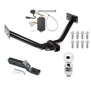 Custom Fit Trailer Hitch Wiring Harness (Plug & Play) 2" Drop Ball-Mount w/ Pin/Clip 2" Chrome Ball Installation Hardware Installation Instructions 75614 118424 23 63845 Draw-Tite Trailer Tow Hitch 07-13 Acura MDX without Full Size Spare Co Trailer Tow Hitch For 07-13 Acura MDX without Full Size Spare Complete Package w/ Wiring and 2" Ball