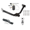 Custom Fit Trailer Hitch Wiring Harness (Plug & Play) 2" Drop Ball-Mount w/ Pin/Clip 2" Chrome Ball Installation Hardware Installation Instructions 75614 118424 23 63845 Draw-Tite Trailer Tow Hitch 07-13 Acura MDX without Full Size Spare Co Trailer Tow Hitch For 07-13 Acura MDX without Full Size Spare Complete Package w/ Wiring and 2" Ball
