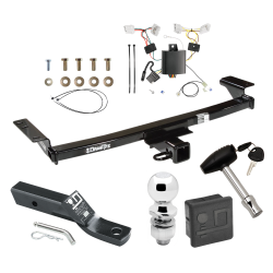 Trailer Tow Hitch For 09-14 Nissan Murano Deluxe Package Wiring 2" Ball and Lock Trailer Tow Hitch For 09-14 Nissan Murano Deluxe Package Wiring 2" Ball and Lock