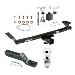 Trailer Tow Hitch For 09-14 Nissan Murano Complete Package w/ Wiring and 2" Ball Trailer Tow Hitch For 09-14 Nissan Murano Complete Package w/ Wiring and 2" Ball