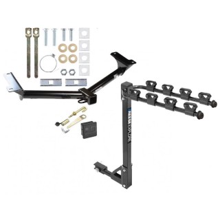 Custom Fit Trailer Hitch 4 Bike Carrier Security J-Pin Rubber Hitch Plug Cover Installation Hardware Installation Instructions 75648 1393100G 63201 7010 Draw-Tite Trailer Tow Hitch 4 Bike Rack 09-20 Dodge Journey tilt away adult or child arms fold down c Trailer Tow Hitch w/ 4 Bike Rack For 09-20 Dodge Journey tilt away adult or child arms fold down carrier w/ Lock and Cover