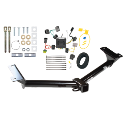 Trailer Tow Hitch For 11-20 Dodge Journey w/LED Taillights w/ Wiring Harness Kit Trailer Tow Hitch For 11-20 Dodge Journey w/LED Taillights w/ Wiring Harness Kit