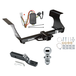 Trailer Tow Hitch For 09-13 Subaru Forester Complete Package w/ Wiring and 1-7/8" Ball Trailer Tow Hitch For 09-13 Subaru Forester Complete Package w/ Wiring and 1-7/8" Ball